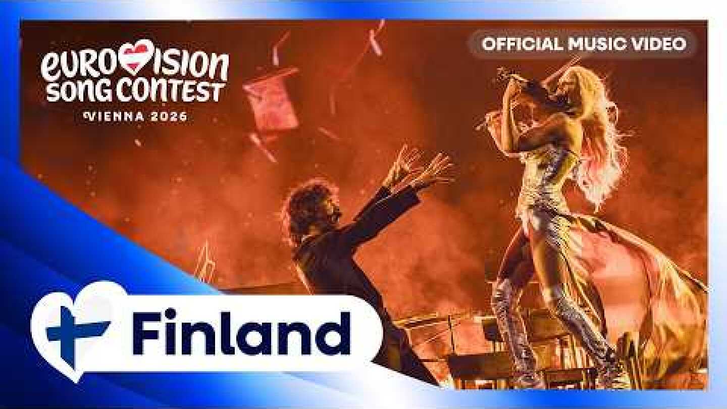 Linda Lampenius x Pete Parkkonen - Liekinheitin  | Finland 🇫🇮 | Official Music Video | #Eurovision