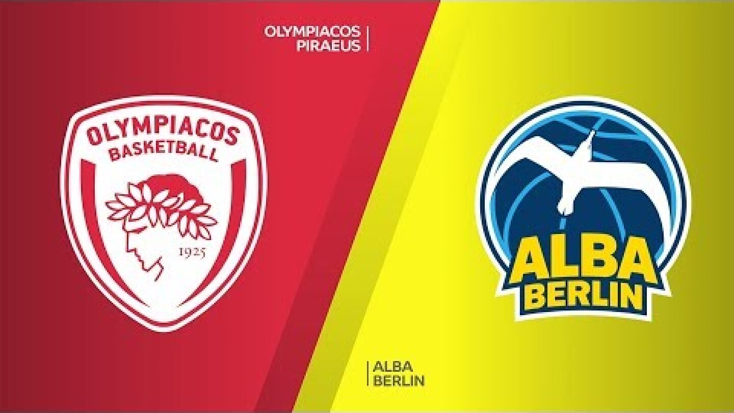 Olympiacos Piraeus - ALBA Berlin Highlights | Turkish Airlines EuroLeague, RS Round 19