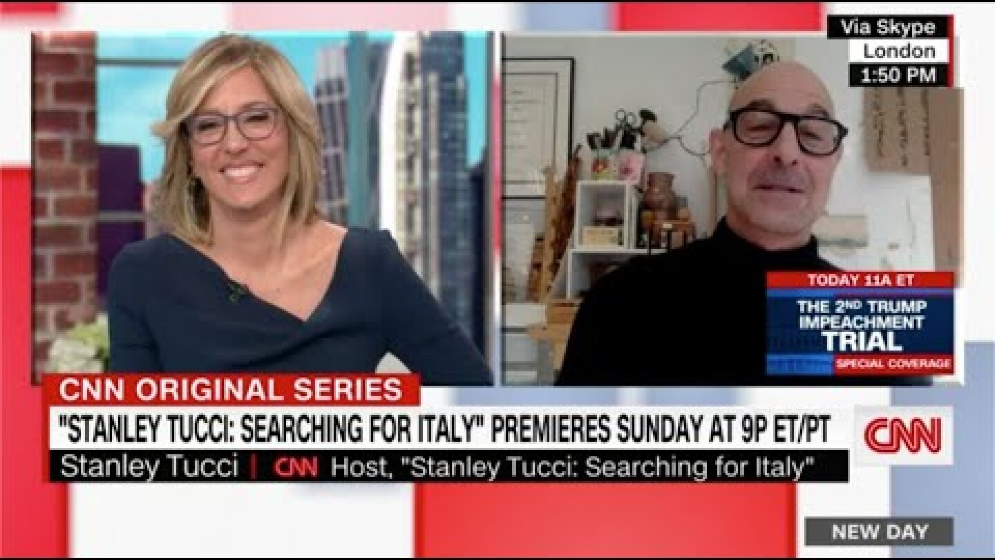 Stanley Tucci on his new CNN series, Stanley Tucci: Searching for Italy