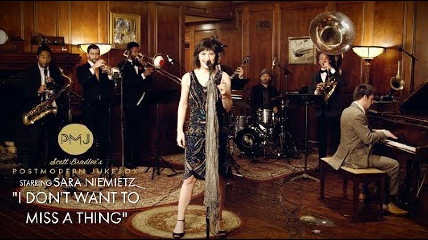 I Don't Want To Miss A Thing - Aerosmith (1920s Brass Band Cover) ft. Sara Niemietz