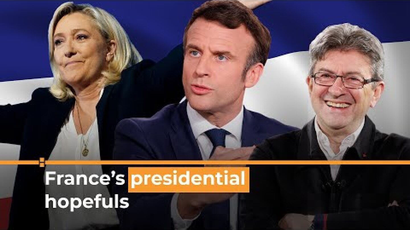 French presidential elections 2022: Who are the candidates? I Al Jazeera Newsfeed