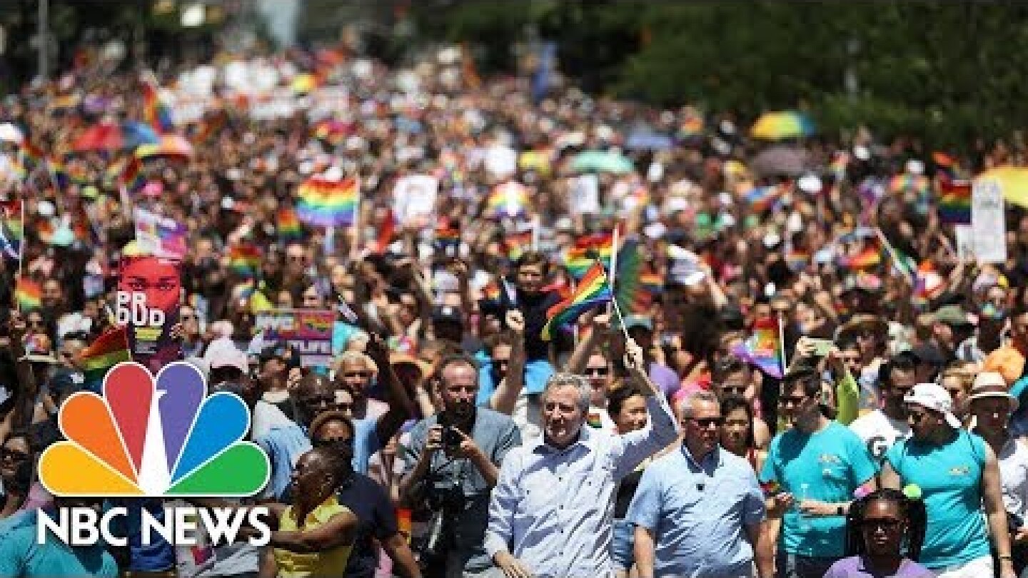 Watch: New York City Holds Pride Parade | NBC News