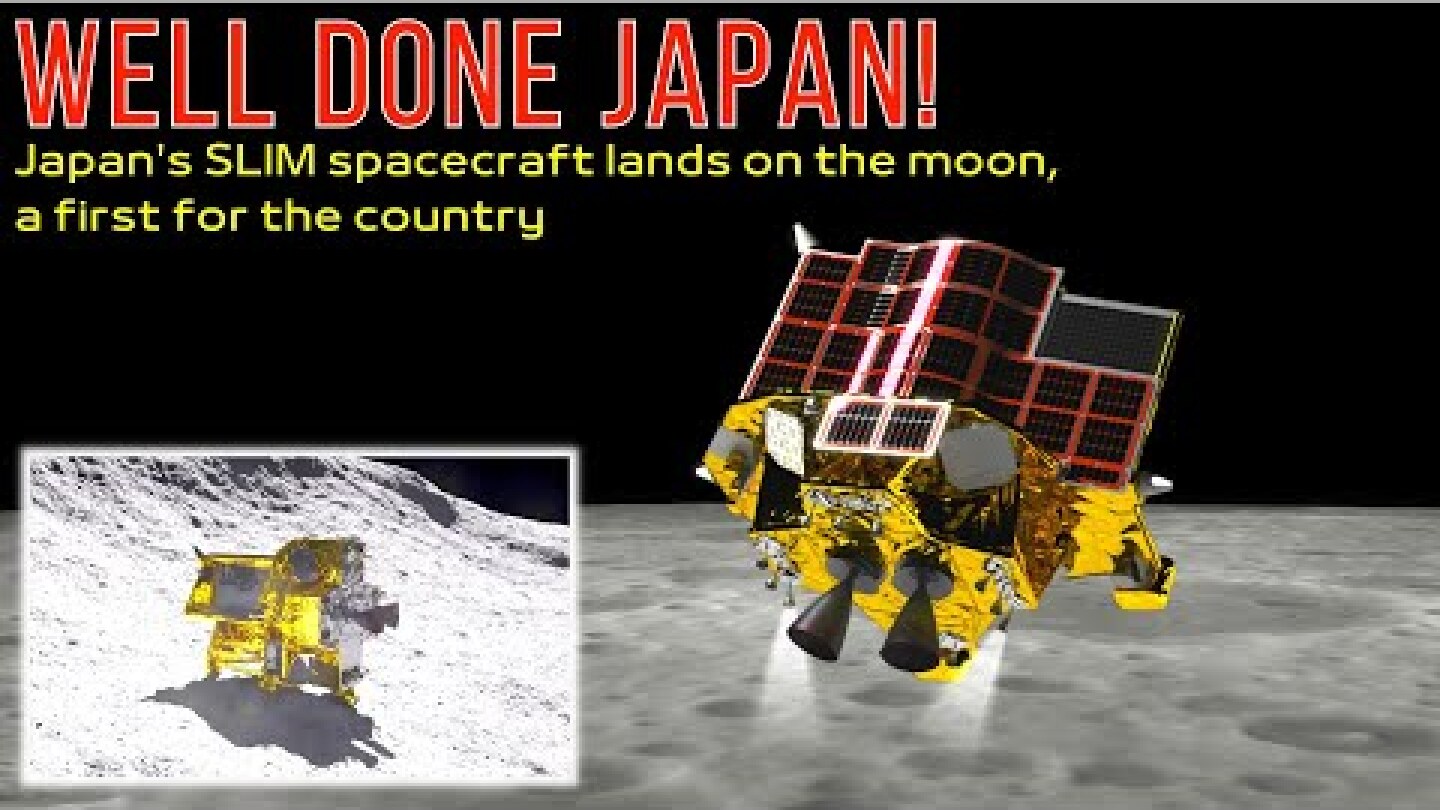 Japan Just Landed on the Moon within 100 Meters of Its Target