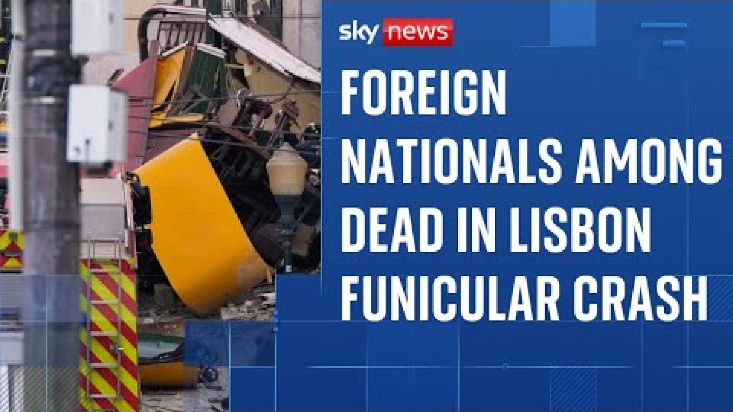 Investigation launched after deadly crash on Lisbon's iconic Gloria funicular