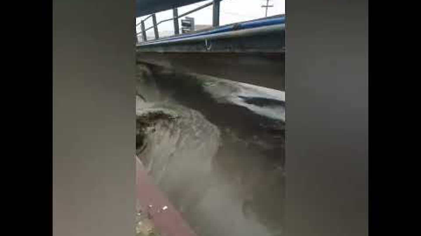 Φούσκωσε το ποτάμι του Αγ. Χαραλάμπη, απ τις συνεχείς βροχοπτώσεις