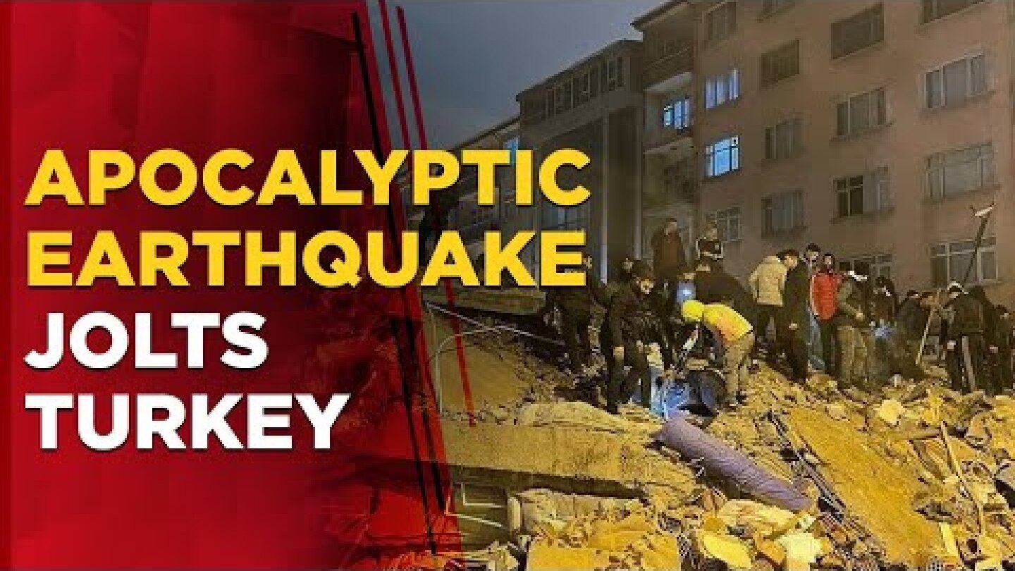 Turkey Earthquake Live : Massive Quake Cause Large Scale Destruction, Syria Lebanon Feel Tremors