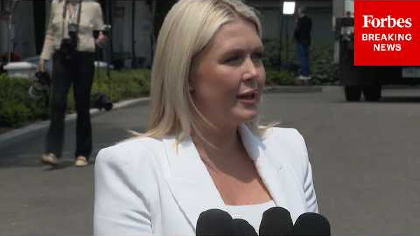 BREAKING NEWS: Karoline Leavitt Takes Reporters' Questions After DOJ Probe Into Powell Dropped
