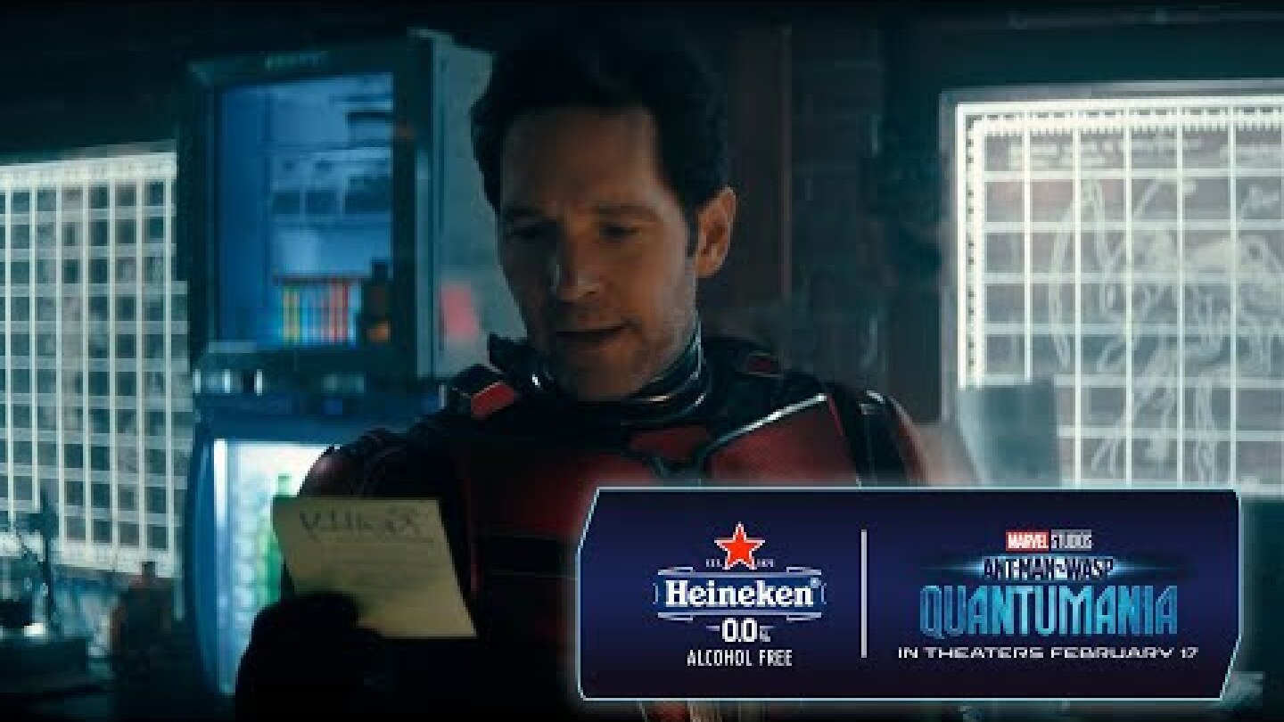 Heineken 0.0 | Ant-Man and The Wasp: Quantumania – Shrinking and Drinking, Now You Can!
