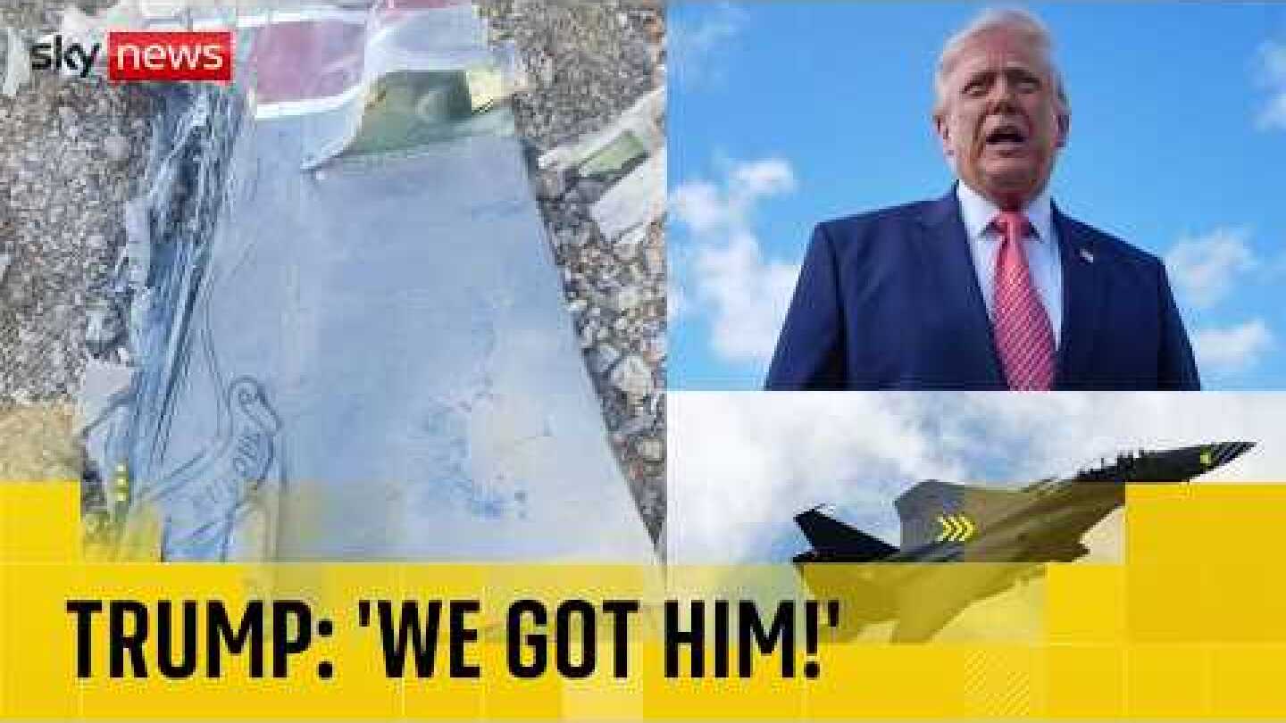 BREAKING: US rescues missing pilot whose F-15 fighter jet was downed in Iran