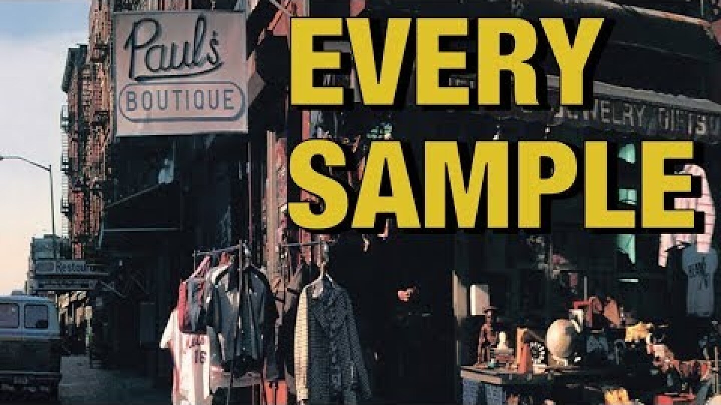 Every Sample from Beastie Boys' "Paul's Boutique"
