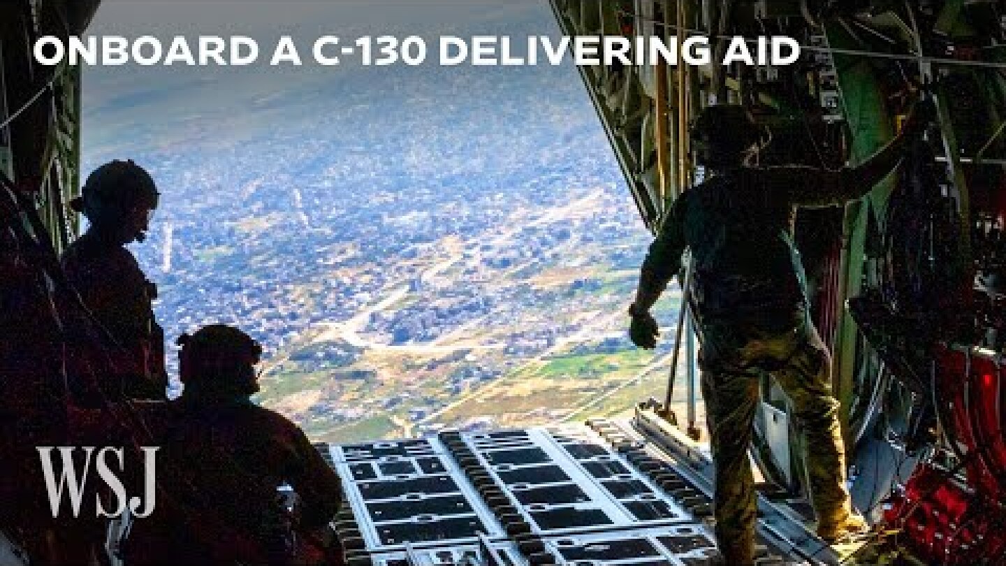 Inside a U.S. Air Force Mission to Airdrop Aid to Gaza | WSJ