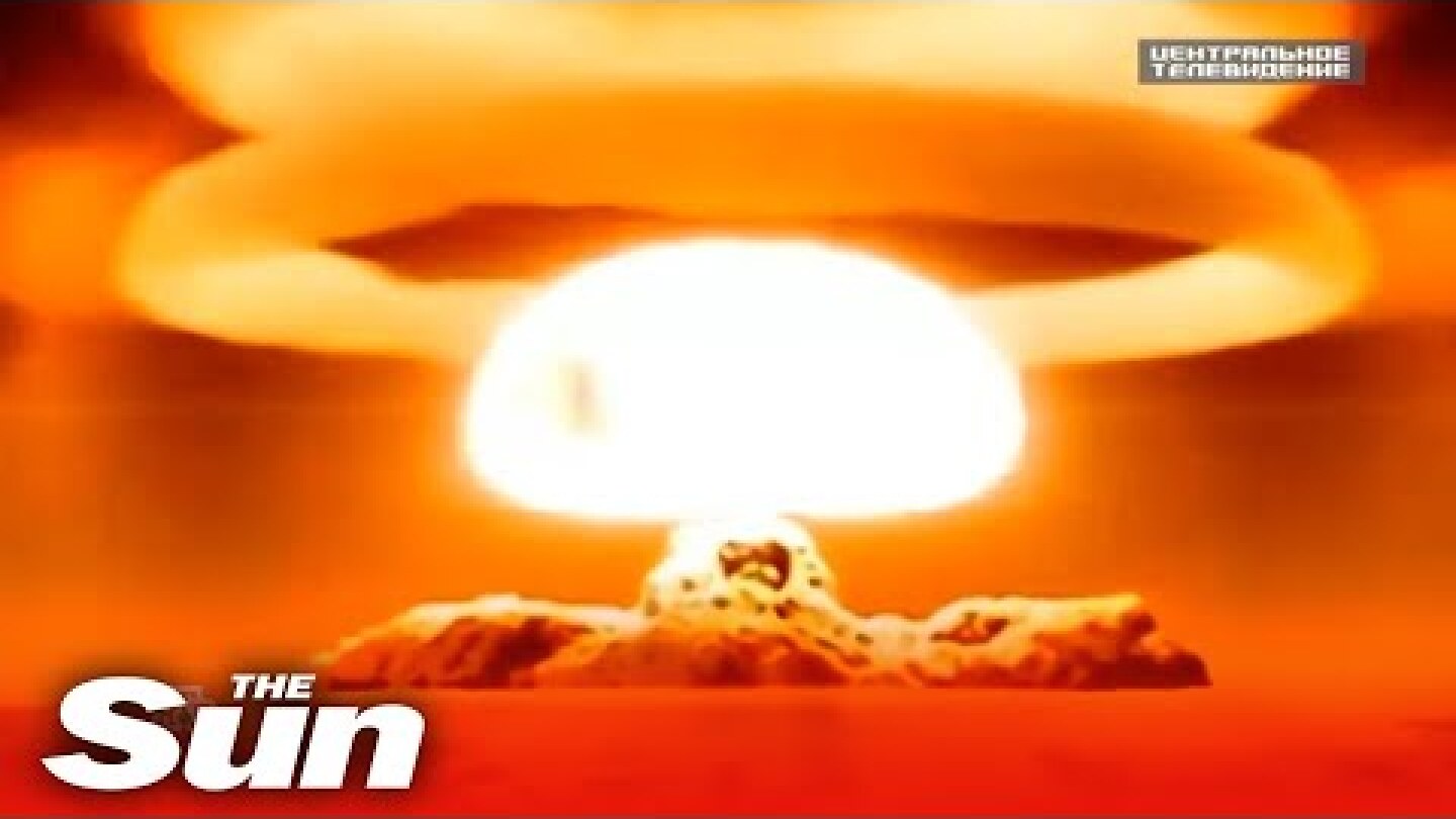 Russian TV shows chilling sequence 'in anticipation of nuclear war'