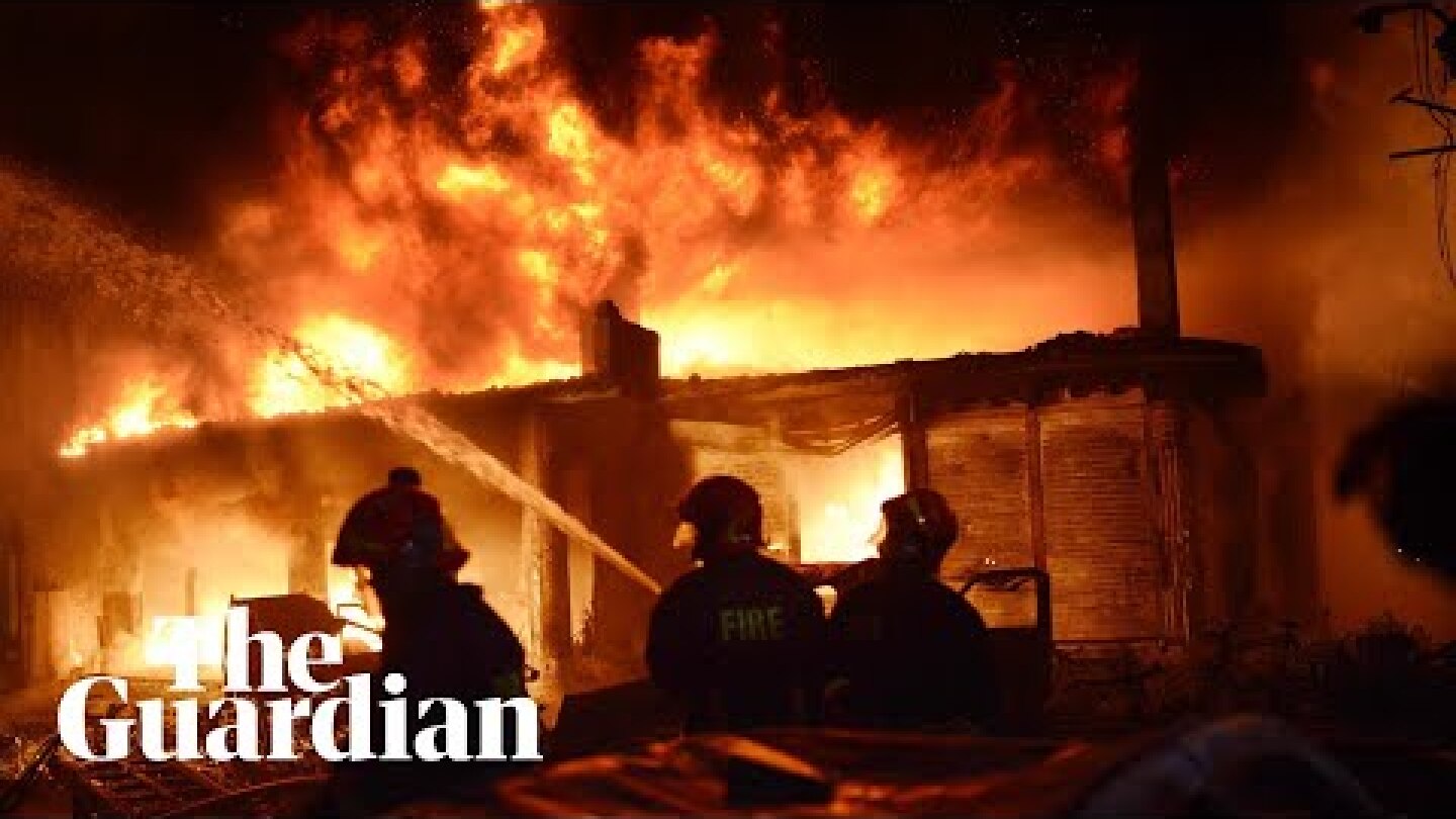 Scores killed in building fire in Bangladeshi capital