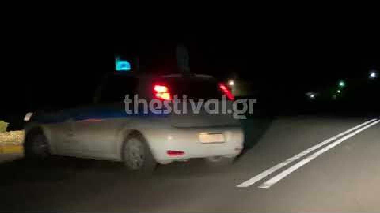 Thestival.gr Καταδίωξη οχήματος που μετέφερε παράτυπους μετανάστες έξω από τη Θεσσαλονίκη