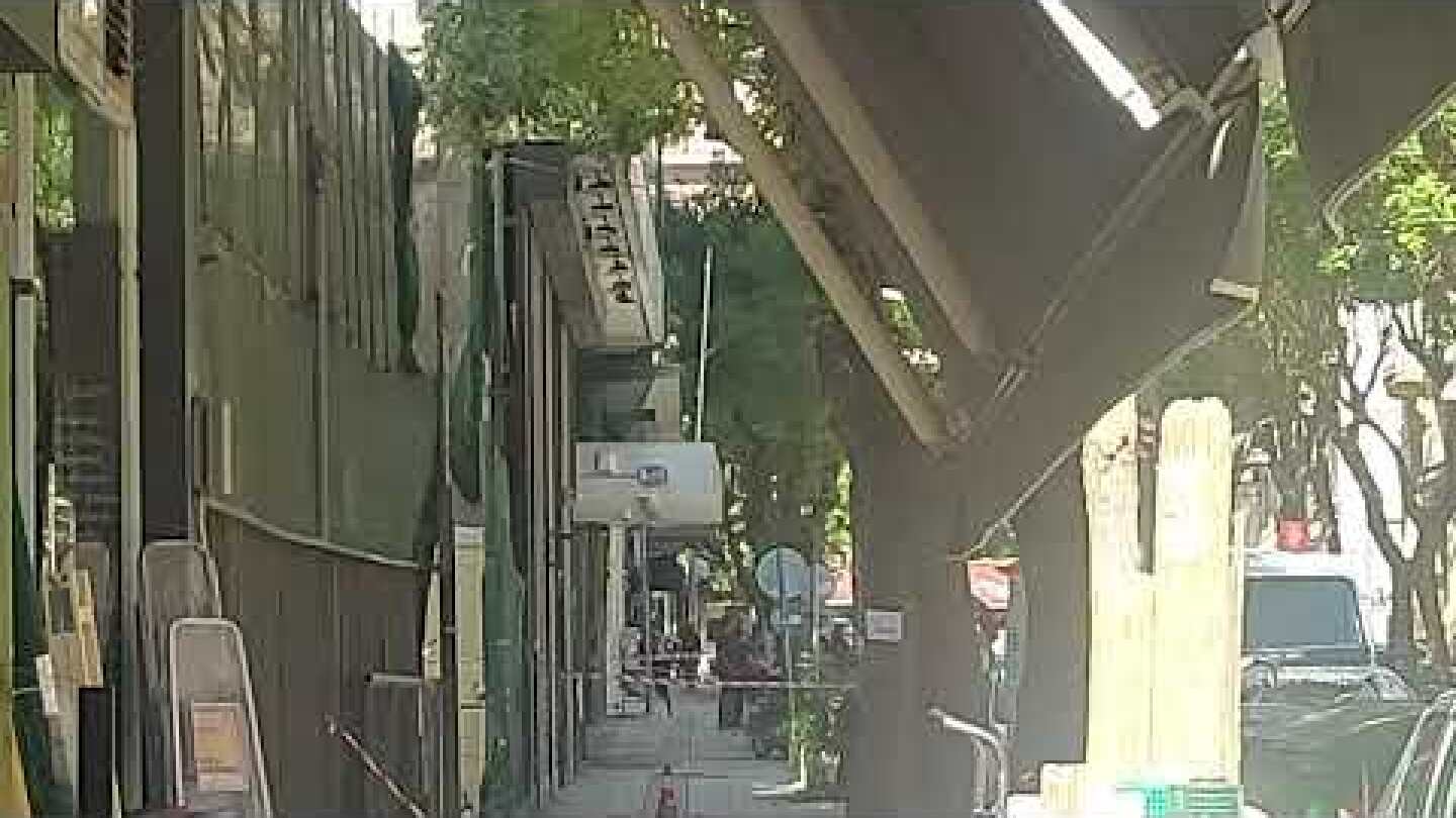 Οβίδα στο κέντρο της Θεσσαλονίκης