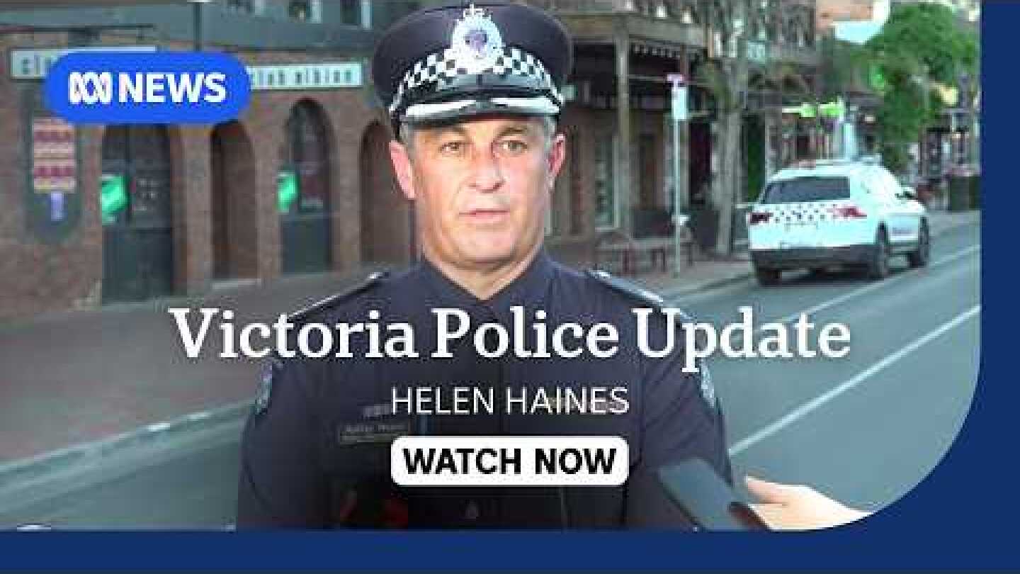 IN FULL: Victoria Police update on Helen Haines incident in Wangaratta | ABC NEWS