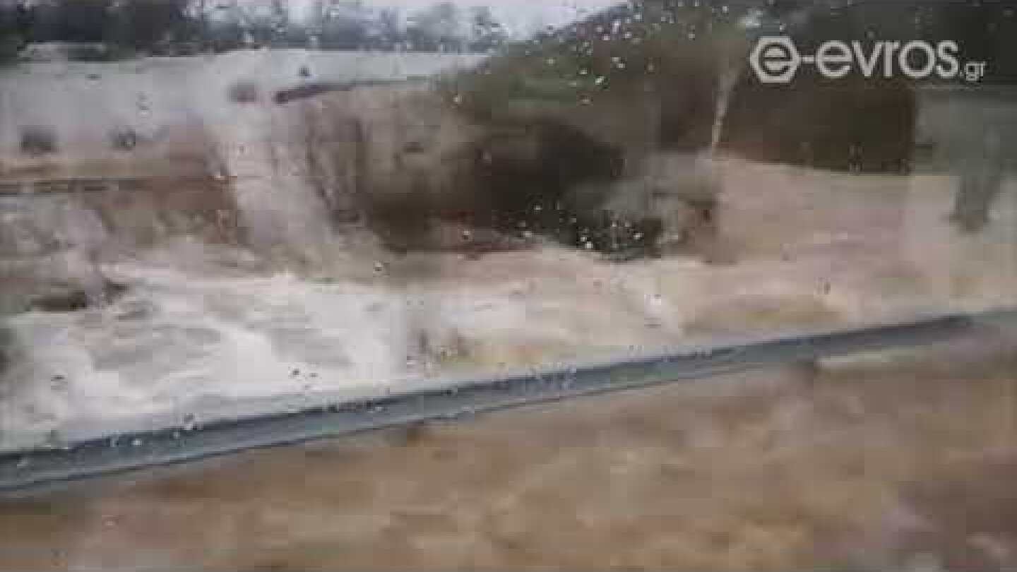 (15:10) ΛΥΚΟΦΗ - Εθνική οδός Αλεξανδρούπολης - Ορεστιάδας!