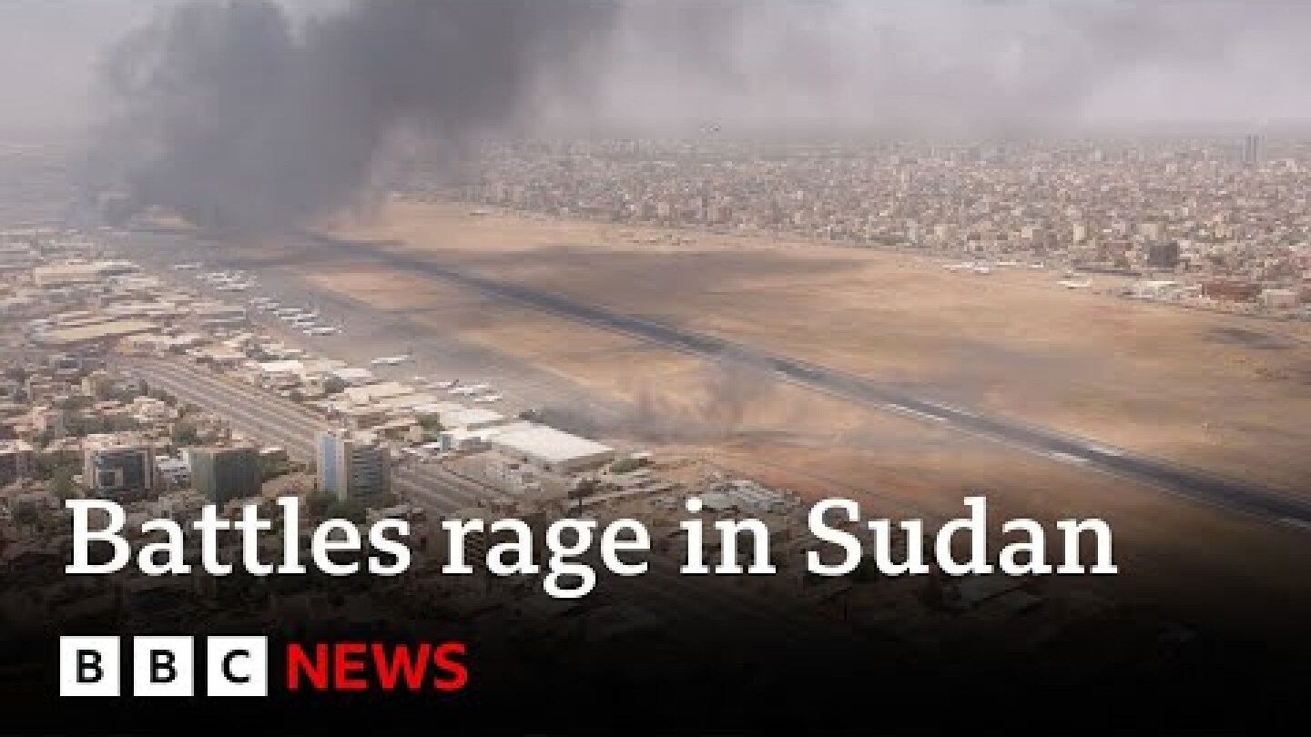 Sudan power struggle leaves dozens of civilians dead - BBC News
