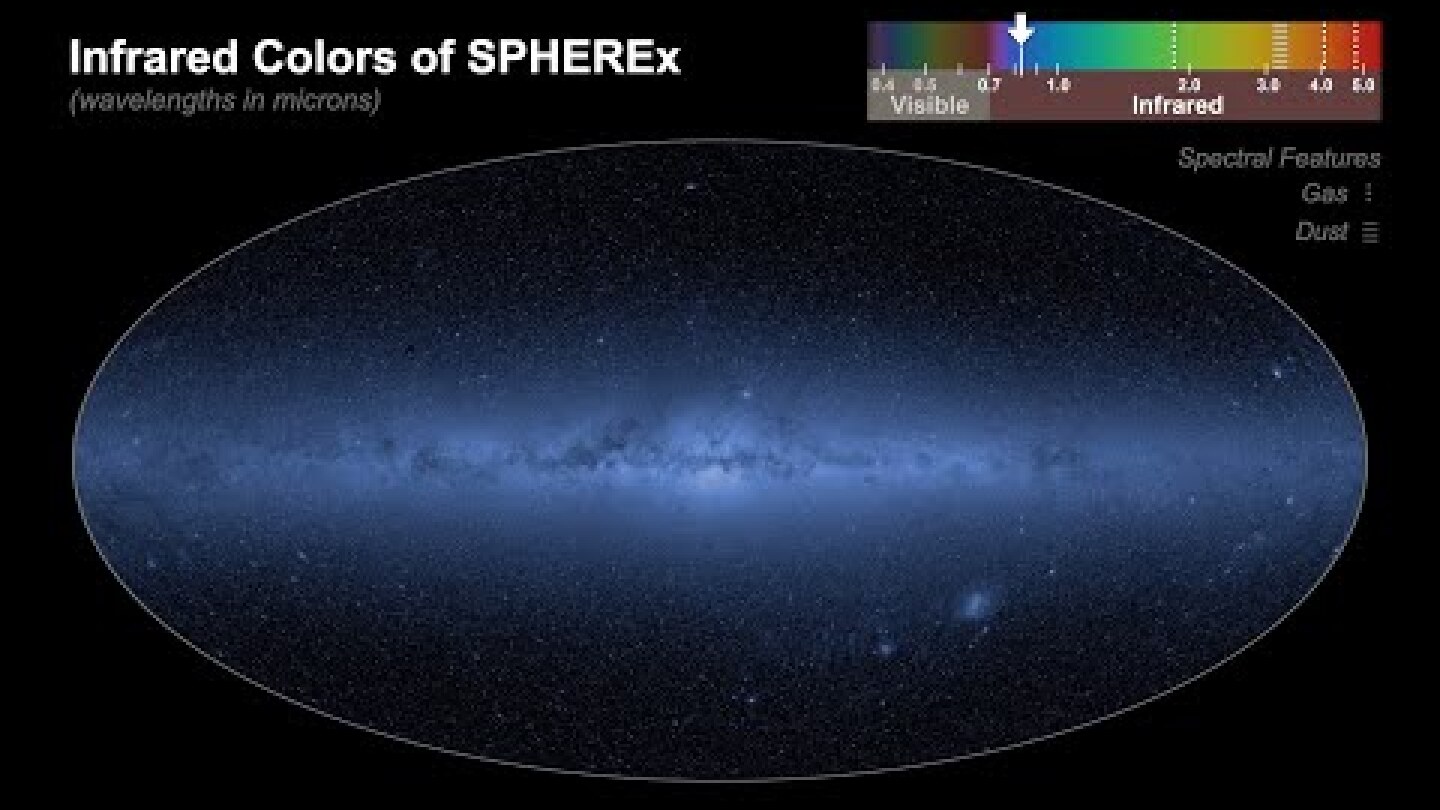 SPHEREx First All-Sky Map — Spectrum