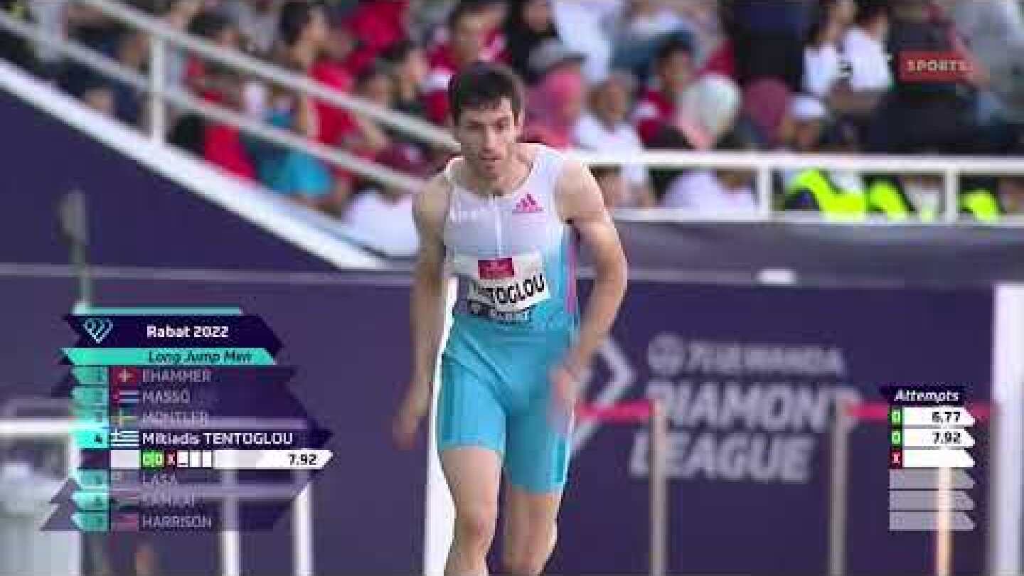 Diamond League | Το άλμα του Τεντόγλου στα 8,27μ. | 05/06 | ΕΡΤ