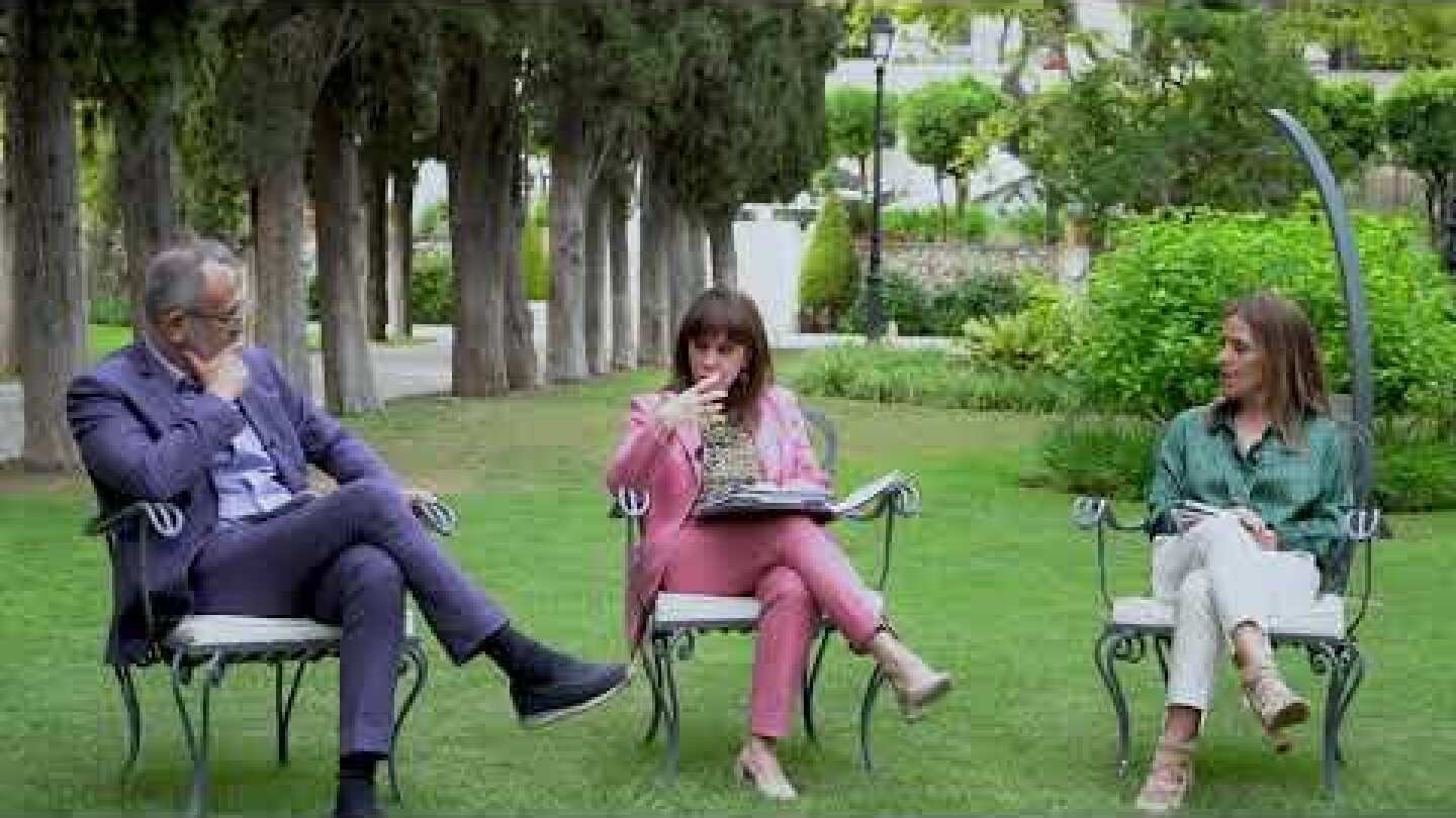 Συναντήσεις στον κήπο του Προεδρικού Μεγάρου: «Αντιμετώπιση της κλιματικής αλλαγής»