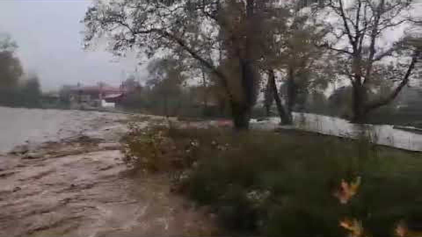 Χαλκιδική: Πλημμύρες στην Ολυμπιάδα THESSTODAY.GR