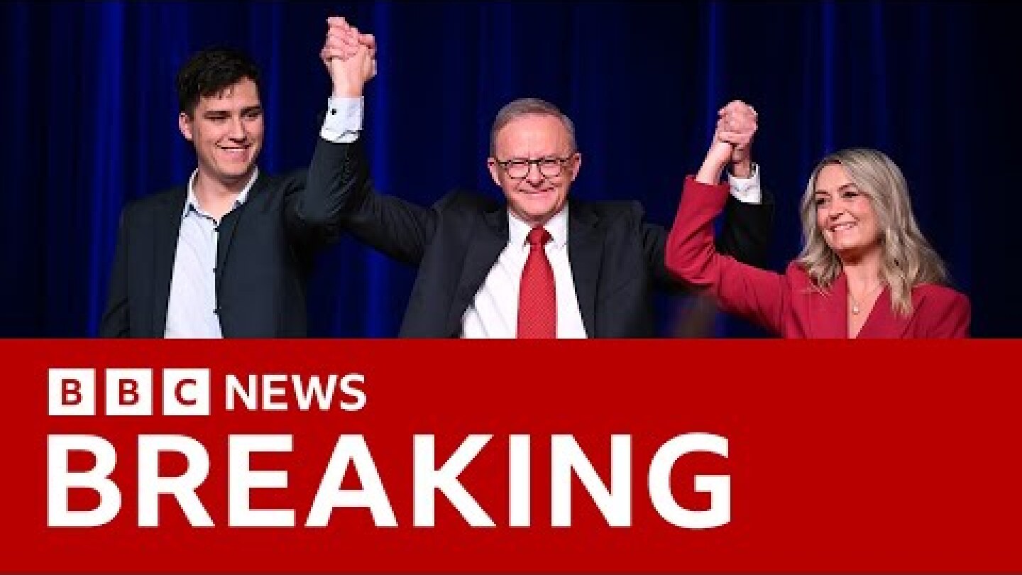 Australian PM Anthony Albanese wins re-election, local networks project | BBC News