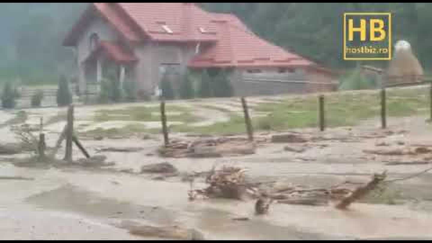 Inundații Zona Rucăr Dragoslavele