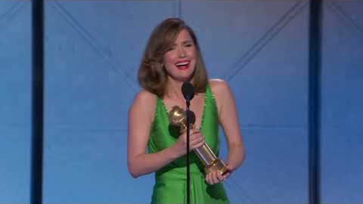 Rose Byrne Wins Best Female Actor – Motion Picture – Musical/Comedy | 83rd Annual Golden Globes