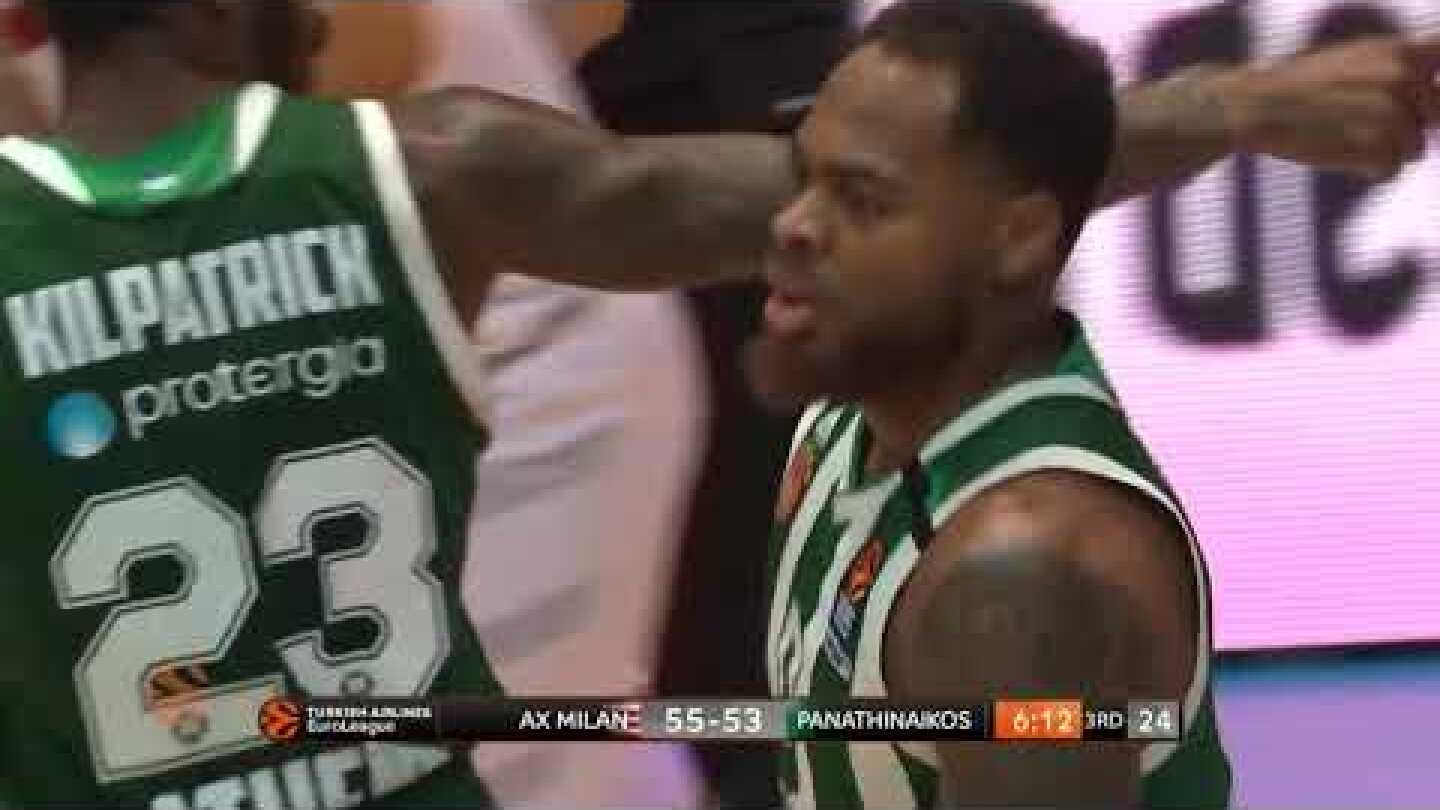 AX Armani Exchange Olimpia Milan - Panathinaikos BC OPAP Athens 83-95 | Euroleague Highlights