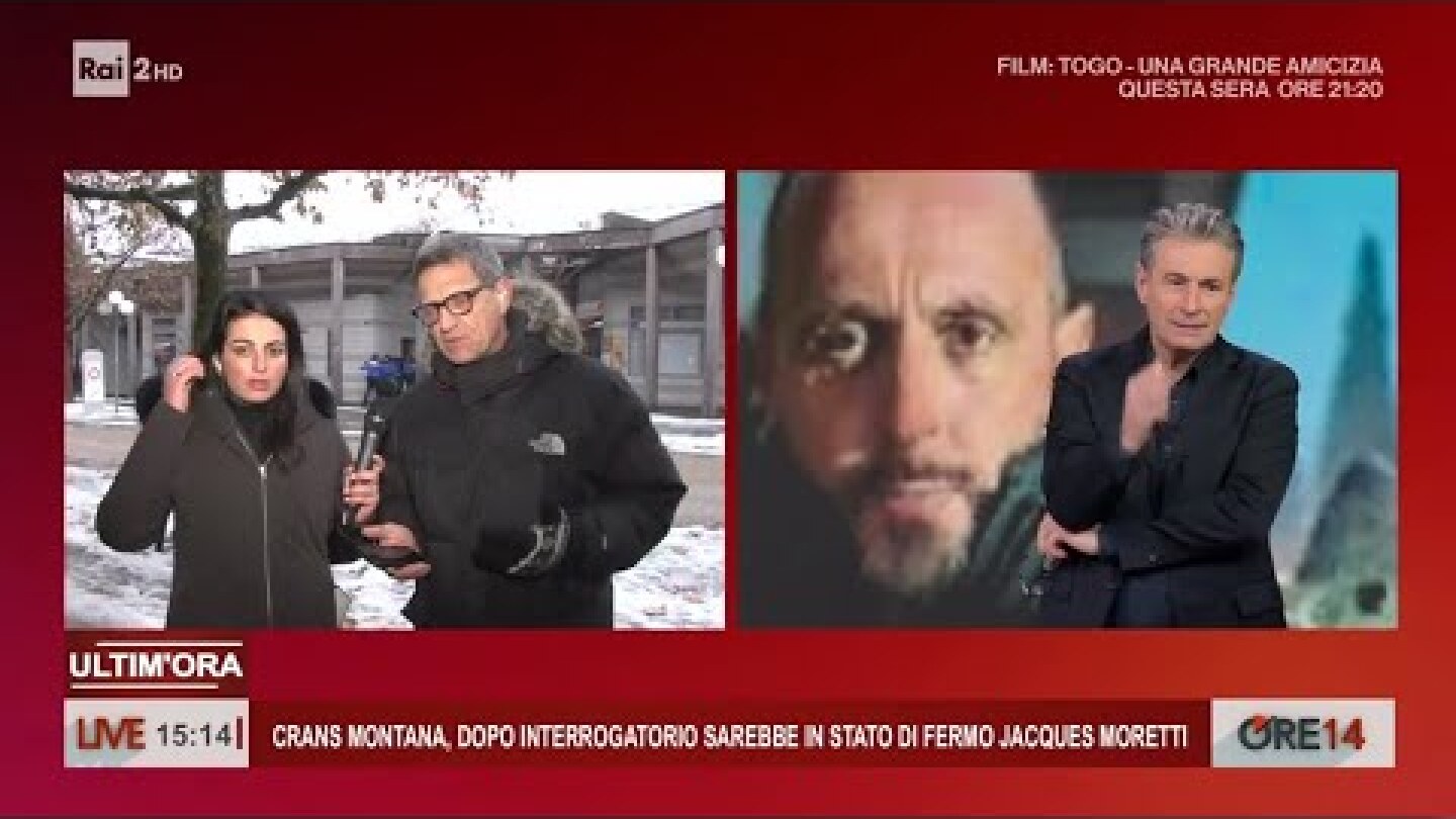 Crans-Montana, Jacques Moretti in stato di fermo - Ore 14 del 09/01/2026