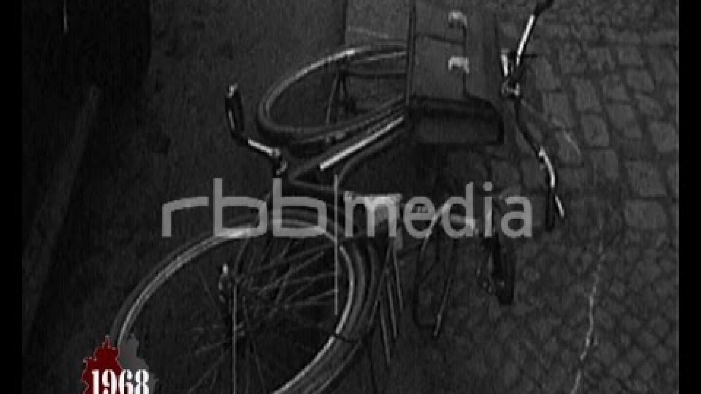 Attack on Rudi Dutschke Berlin 1968