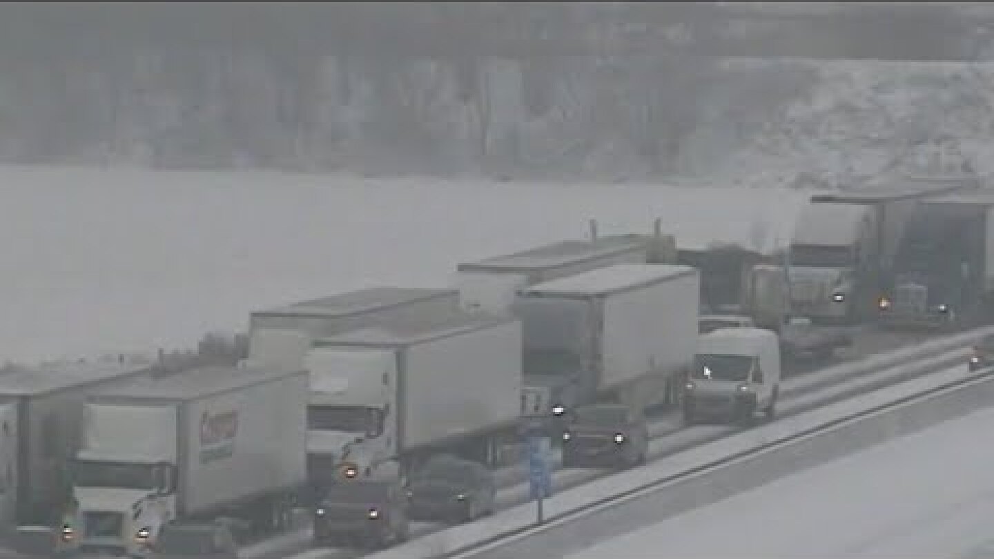 Wintry conditions cause major crashes in Wisconsin