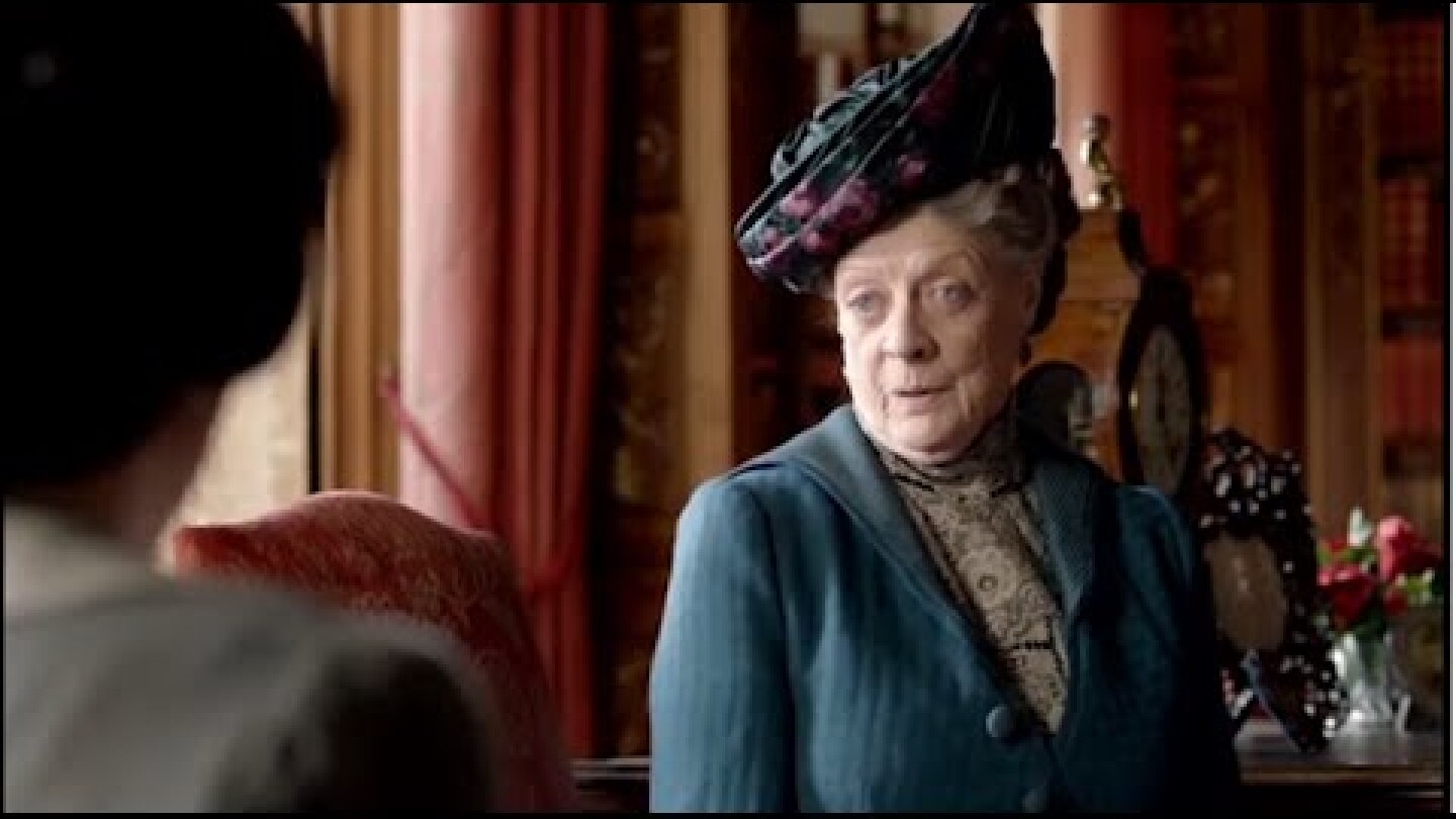 The Dowager Countess’ Finest Burns on Downton Abbey