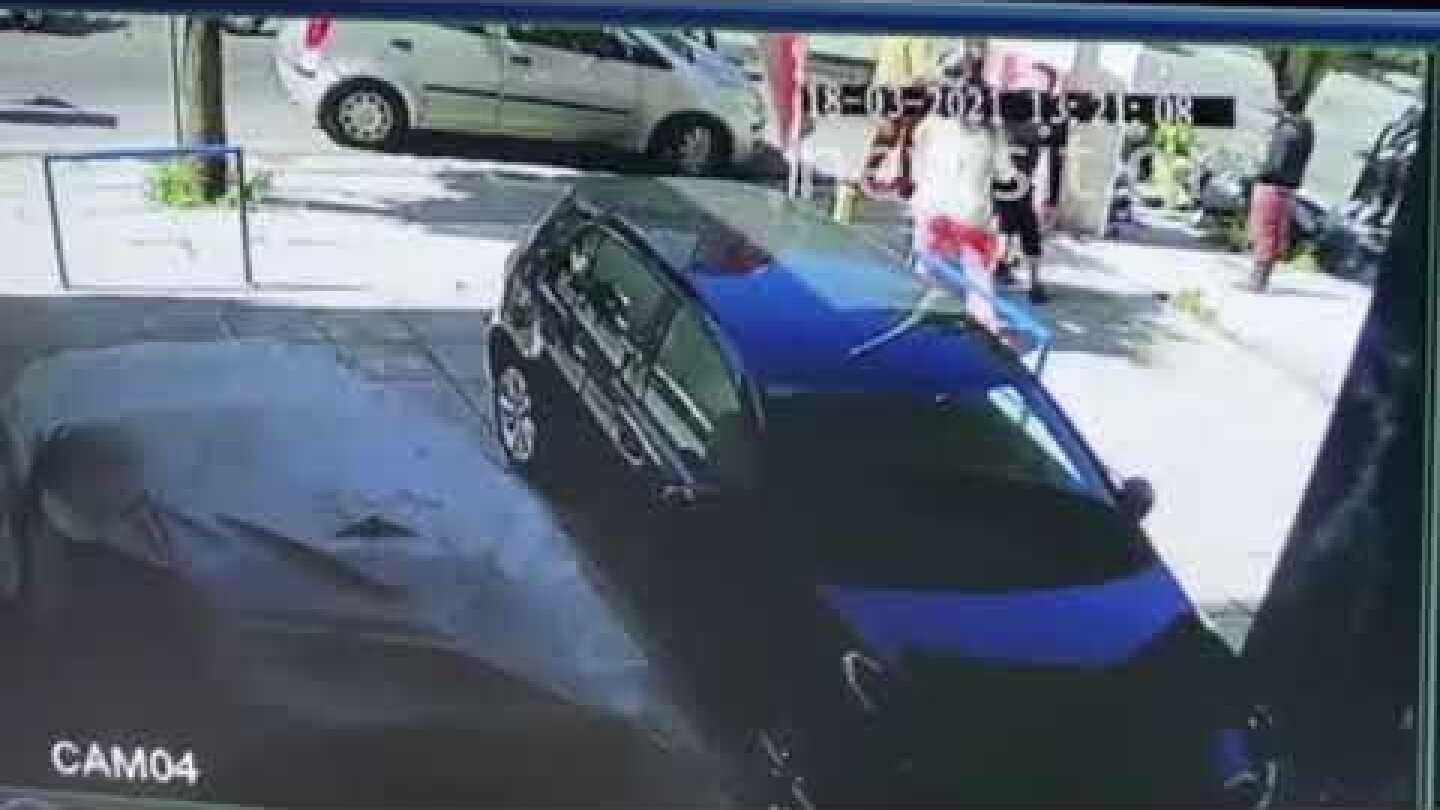 Ντοκουμέντο από το τροχαίο στη Λιοσίων