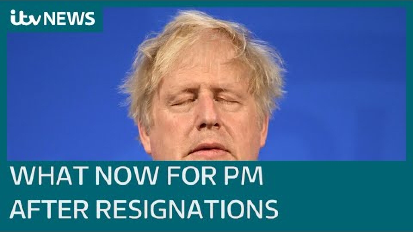 Can Boris Johnson continue as Prime Minister after Sunak and Javid's resignations? | ITV News