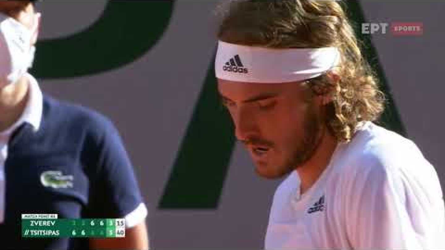 Επική πρόκριση του Στέφανου Τσιτσιπά στον τελικό του Roland Garros!