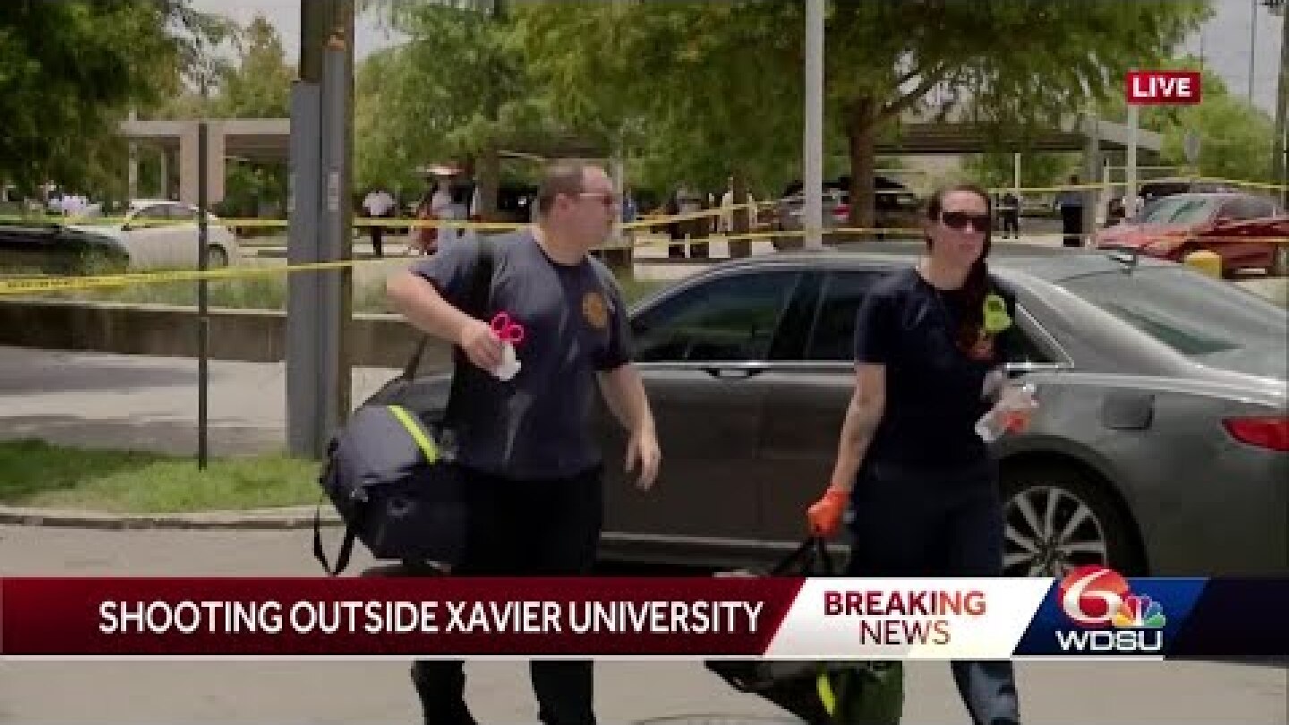 3 shot, injured outside graduation in New Orleans