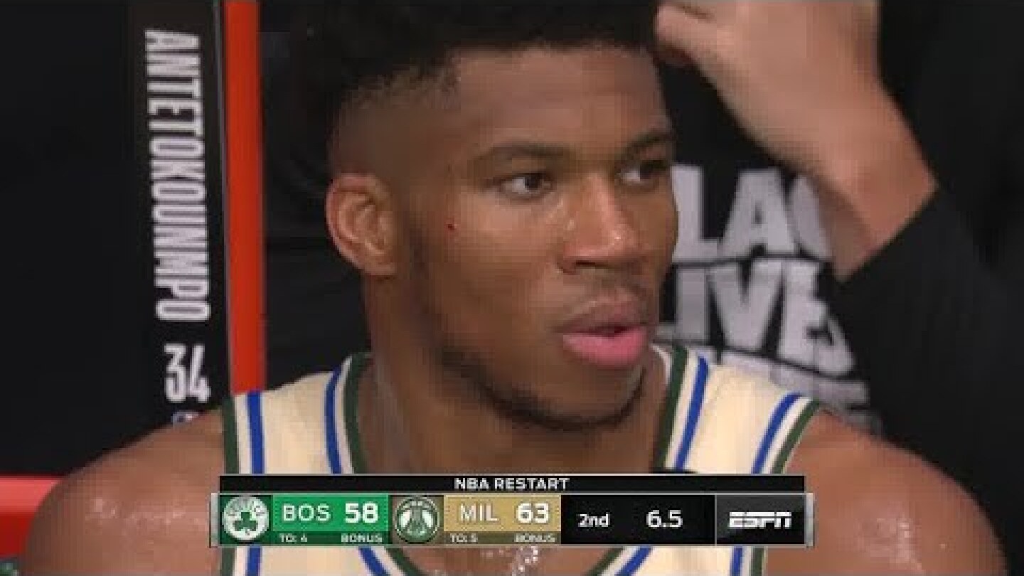 Giannis Antetokounmpo Full Play vs Boston Celtics | 07/31/20 | Smart Highlights