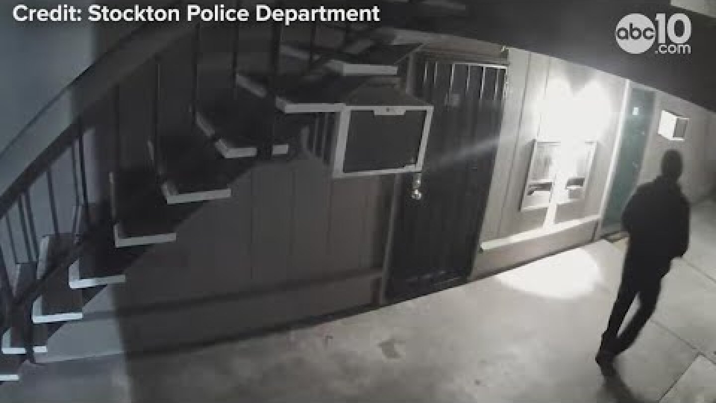 Raw | Stockton police release video of 'person of interest' in serial suspected killings