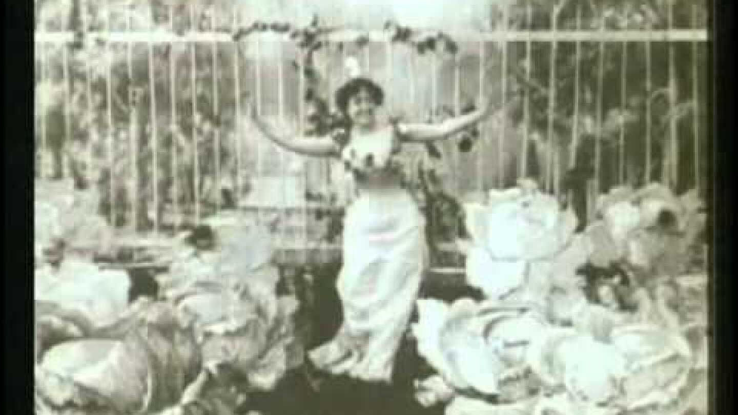 The Cabbage Fairy (1896) - 1st Woman Filmmaker - ALICE GUY BLACHE - La Fee aux Choux
