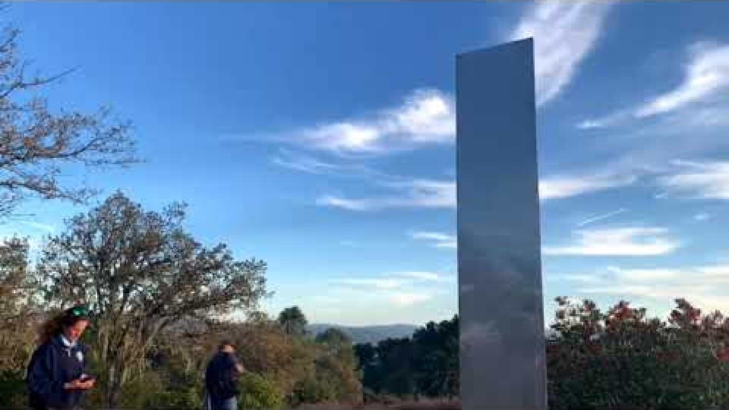 Mysterious monolith appears in San Luis Obispo County