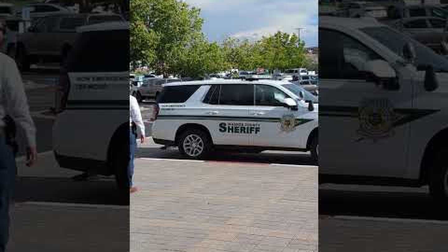 Andrea Loving was walked into the Washoe County jail in front of media on Monday afternoon