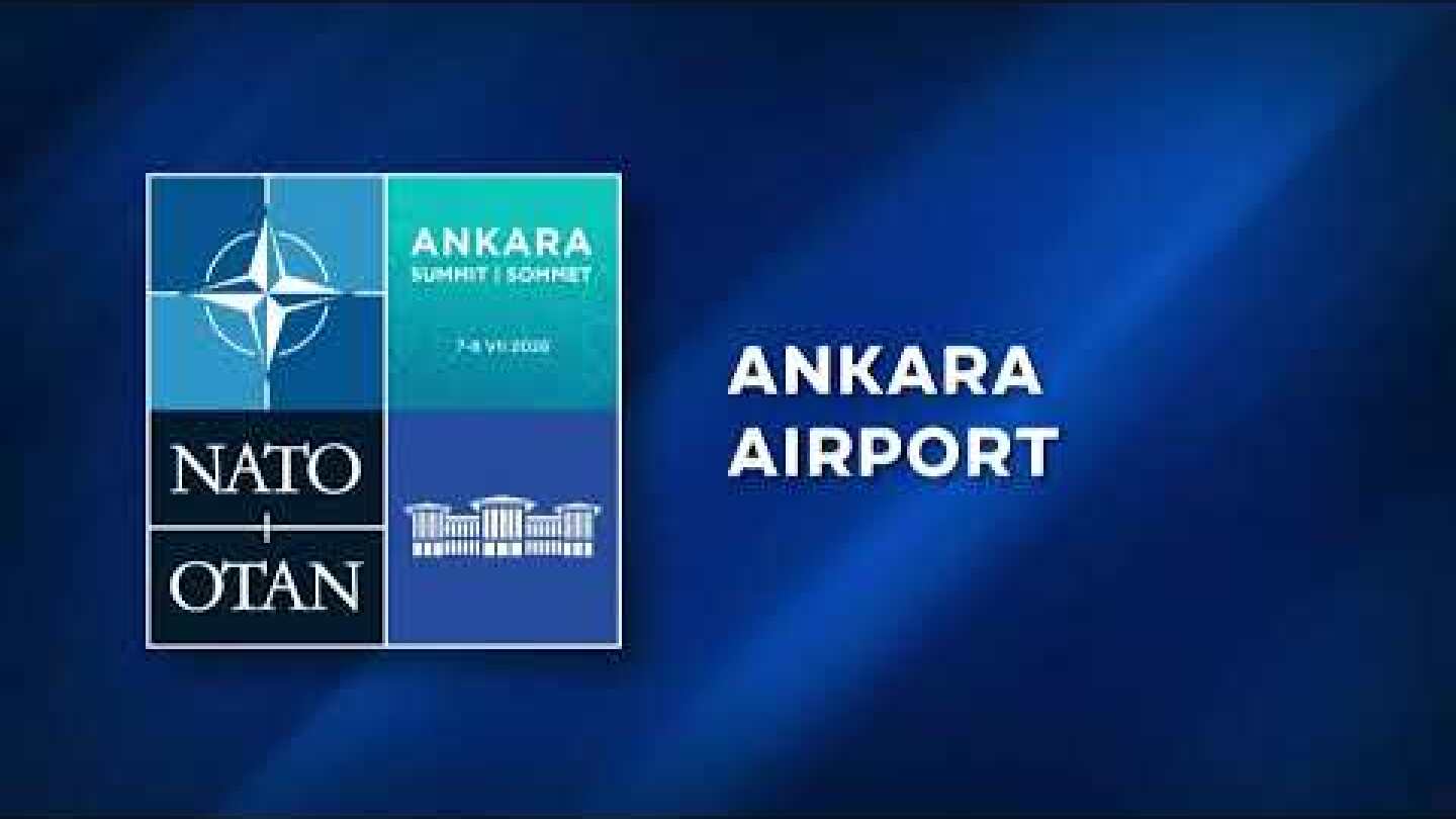LIVE: Trump arrives at Ankara airport for NATO summit