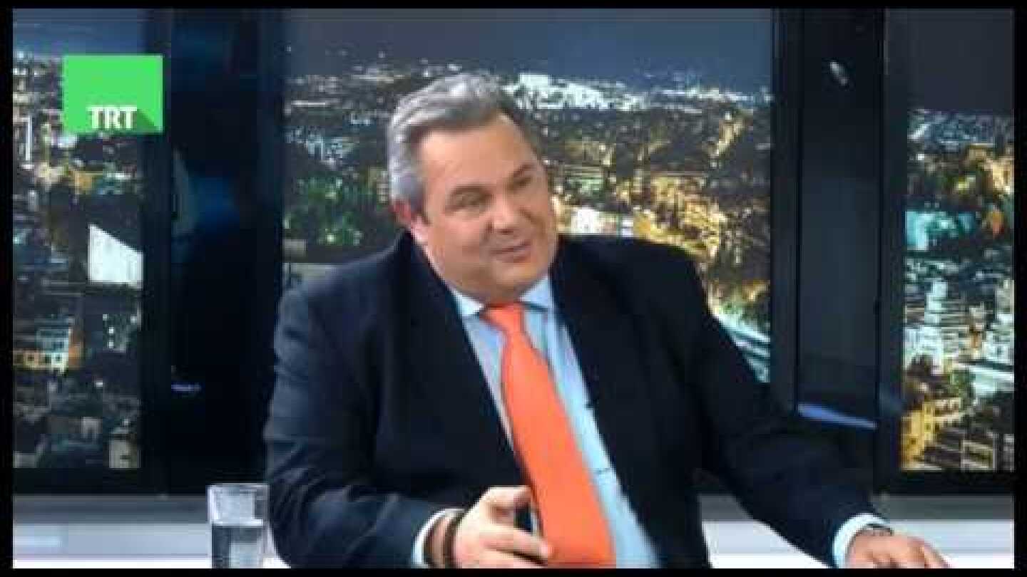 O Πάνος Καμμένος στο TRT