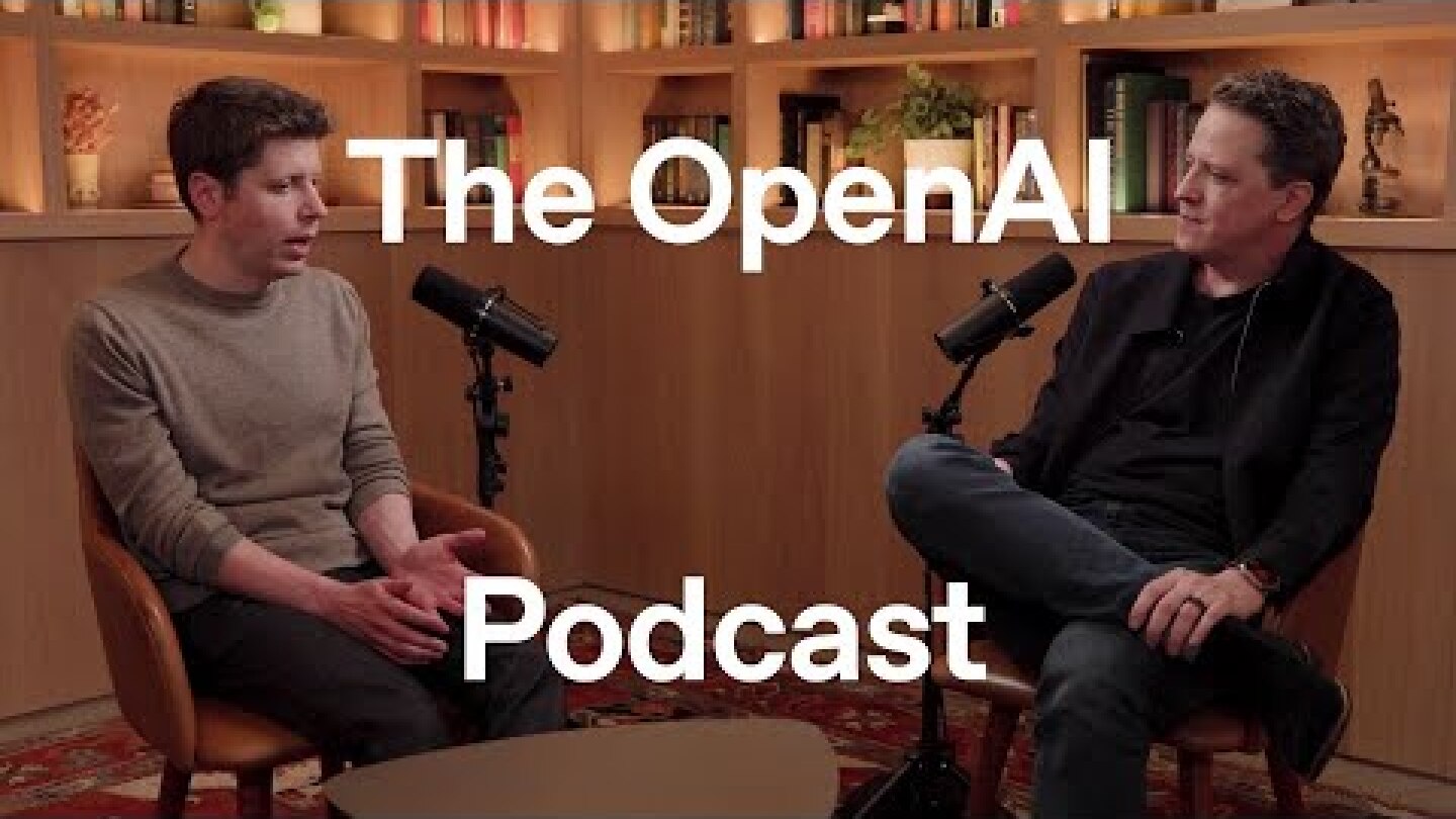 Sam Altman on AGI, GPT-5, and what’s next — the OpenAI Podcast Ep. 1