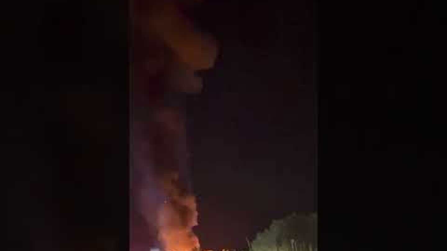 Φωτιά σε Ι.Χ. μετά  από μετωπική σύγκρουση