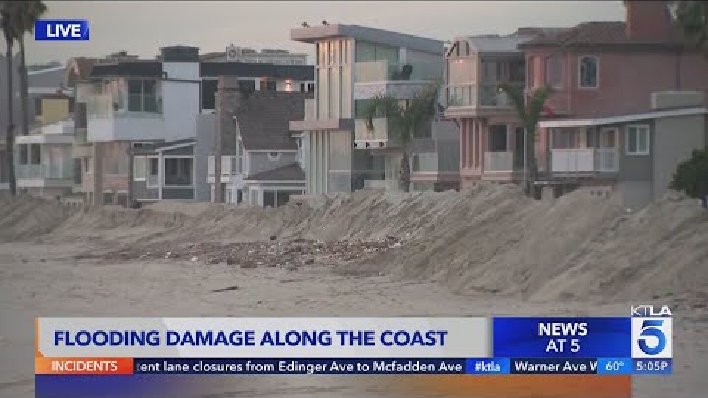 Major Long Beach flooding causes damage to residents along the coast