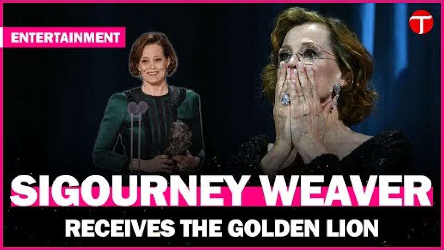 Sigourney Weaver shines at Venice Film Festival with Lifetime Achievement Award