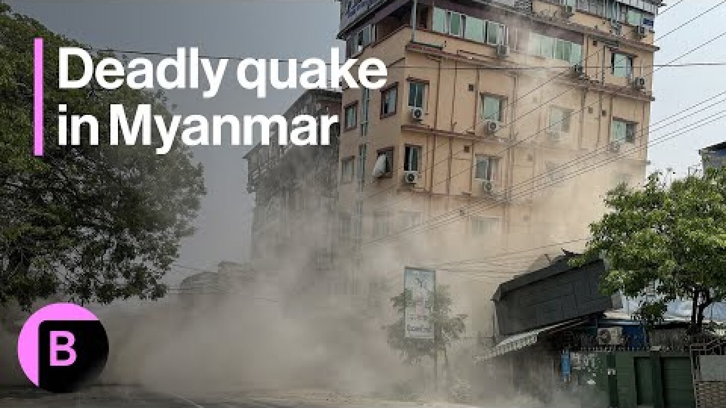 Myanmar Quake Death Toll Rises as Rescue Teams Arrive